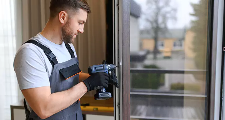 Sliding Screen Door Handle Repair in Lake Butler, FL