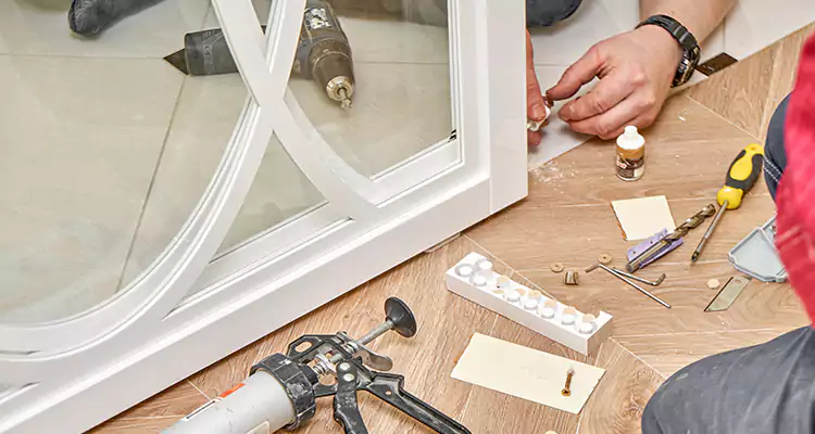 Interior Patio Door Casing Repair in Lake Butler, FL