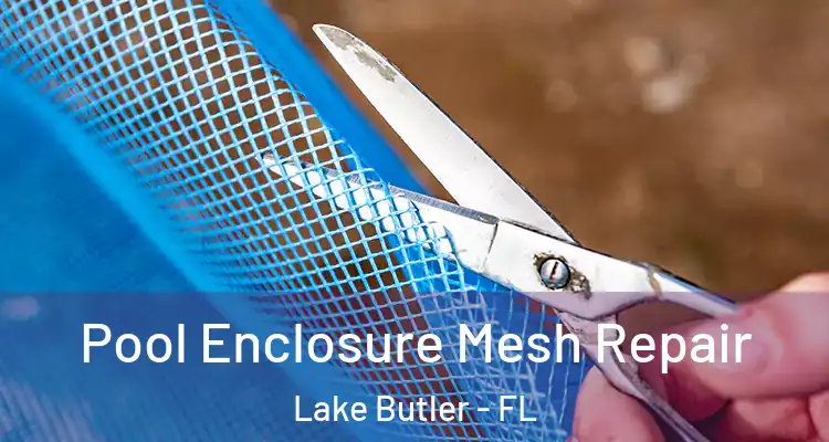  Pool Enclosure Mesh Repair Lake Butler - FL