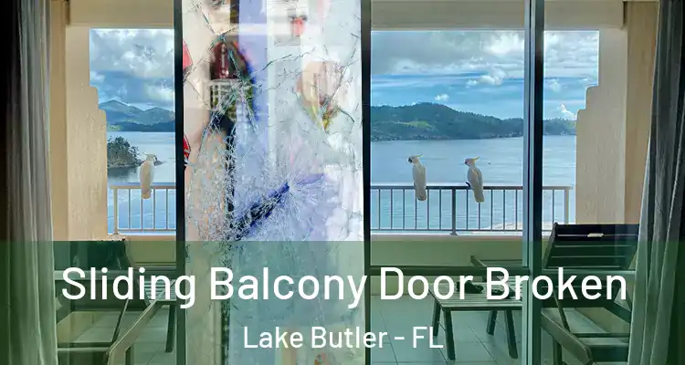  Sliding Balcony Door Broken Lake Butler - FL